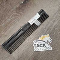 Plastic Mane Comb *gc, dirty, faded, scratches, film
