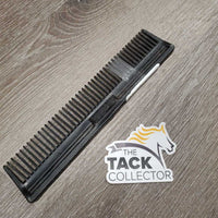 Plastic Mane Comb *gc, dirty, faded, scratches, film
