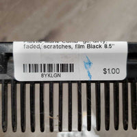 Plastic Mane Comb *gc, dirty, faded, scratches, film
