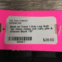 1 Only No Bow Leg Quilt *gc, clean, faded, mnr rubs, pills & creases
