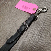 Adjustable Soft Leather Running Martingale, buckle, snap *vgc, mnr dirt, rubs & creases
