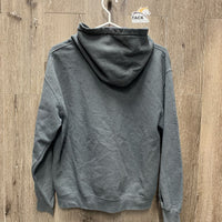 Sweatshirt Hoodie "Get over it" *vgc, mnr stains?dirt & hair
