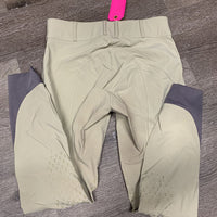 Euroseat Breeches *vgc, seat & legs: stains/discolored, sm snags, seam puckers, undone stitches
