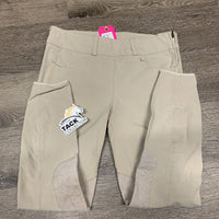 Side Zip Breeches *vgc, seam puckers, mnr snag, knee rubs, discolored/stained seat & legs
