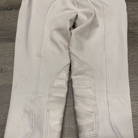 Euroseat Breeches *vgc/gc, mnr stains, threads, missing button, seam puckers, undone stitches, pulled seat seam
