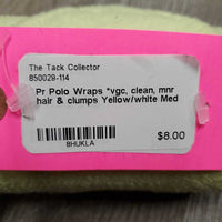 Pr Polo Wraps *vgc, clean, mnr hair & clumps
