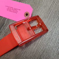 Soft TPE Plastic Belt, buckle *vgc, clean, mnr scraped edges
