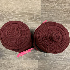 Pr Polo Wraps *gc, pilly, hair, shavings, thin, clean & mnr dirt, llinty