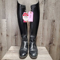 MENS Pr Dressage Boots, Zips, Blue Picador Boot Bag *gc, rubs, scuffs, scratches, dirt, scrapes