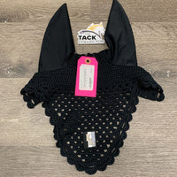 Crochet Ear Bonnet Fly Veil *xc, clean, mnr hair
