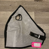 Hvy Mesh Fly Mask *like new, grassy velcro
