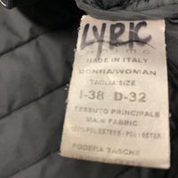 Quilt Jacket "Huska-Berg", zip *vgc, crinkles, torn Rt Pocket, BROKEN zipper (bottom)
