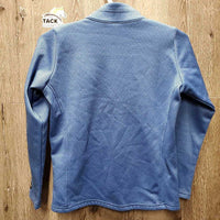 JUNIORS LS Fleece Lined Shirt, 1/3rd Zip up *vgc/xc
