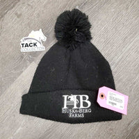 Winter Hat - Toque, Pom Pomm "Huska-Berg Farms" *clean, hairy, clumpy, rubs
