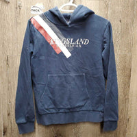 LS Sweatshirt Hoodie *gc, rubs, hairy, faded, cuff rubs
