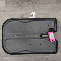 Wither Relief Half Pad, Felt & Shock Absorbing *gc, clean, older, hairy, stains, older, dirty top
