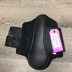 Pr Closed Neoprene Boots, velcro *gc, clean, rubs, pilly & frayed edges, mnr hairy velcro