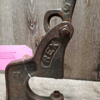 Vintage Riveter Puch *gc/fair, rusted, stiffbroken? spring *manually have to move punch back up
