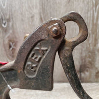 Vintage Riveter Puch *gc/fair, rusted, stiffbroken? spring *manually have to move punch back up
