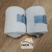 Pr Fleece Polos *gc, clean, clumpy, mnr edge stains
