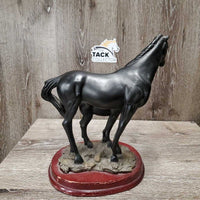 Mare & Foal Statue *gc, dusty, edge rubs, scrapes, chipped ears & eye
