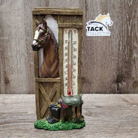 Hanging Horse Head Thermometer *gc
