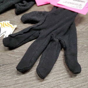 Thick Cloth Pimple Grip Gloves *vgc, clean, linty