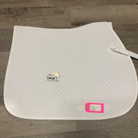 Quilt Jumper Saddle Pad, tabs "IDA" *like new, clean, mnr threads
