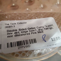 Double Sided Gellee Curry *v.stiff, mnr dirt, edge hole?, dry, fair/gc, mnr discolored
