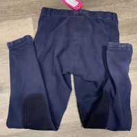 Hvy Cotton Pull On Breeches *gc, v.hairy, faded, mnr pills, older.
