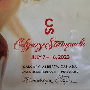 Calgary Stampede Poster 2023 "Show Riders" *vgc, bent corners & edges