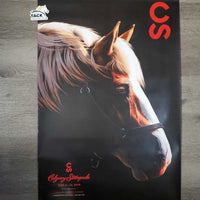 Calgary Stampede Poster 2014 "Heavy Horses" *vgc, bent corners & edges