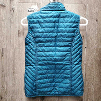 JUNIORS Quilt Vest, Zipper *gc, mnr dirt, stains
