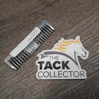 Metal Mane Comb *vgc, clean, mnr residue
