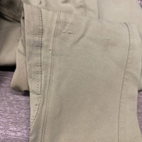 Euroseat Breeches *gc, older, seat & leg stains, v.pilly lining & ankles, undone stitching, rubs,pills
