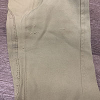 Euroseat Breeches *gc, older, seat & leg stains, v.pilly lining & ankles, undone stitching, rubs,pills
