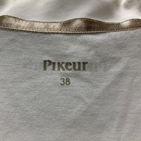 'Sarina' SS Polo Shirt, 1/4 Button Up *new, tags
