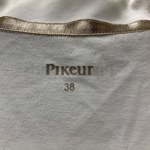 'Sarina' SS Polo Shirt, 1/4 Button Up *new, tags