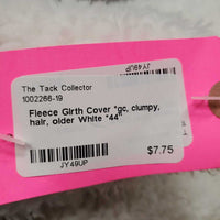 Fleece Girth Cover *gc, clumpy, hair, older
