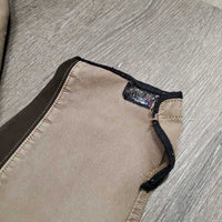 Full Seat Breeches *gc, faded, older, rubs, seam puckers, shrunk?, discolored spots, sm stains
