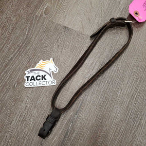 Flash Strap & Buckle Noseband Attachment *gc, curled, cracking, residue