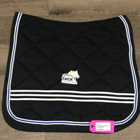 Quilt Dressage Saddle Pad *gc, clean, fading, mnr hair, pills