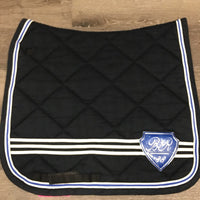 Quilt Dressage Saddle Pad *gc, clean, fading, mnr hair, pills
