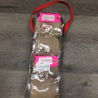 "Cobblestone" 4 Polo Wraps *vgc, clean, mnr hairy velcro, hair, stains & pilly edges
