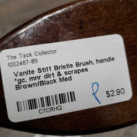 Stiff Bristle Brush, handle *gc, mnr dirt & scrapes
