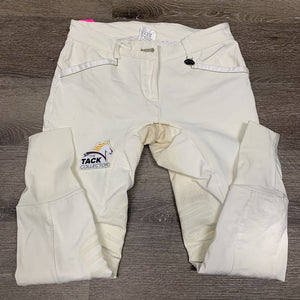 Euroseat Breeches *gc, v!stained seat & legs, pillyl edges, dingy?