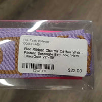 Cotton Web - Ribbon Surcingle Belt, box *New
