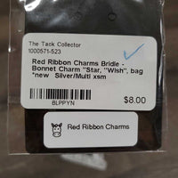 Bridle - Bonnet Charm "Star, "Wish", bag *new
