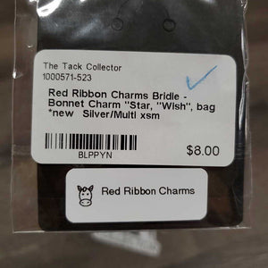 Bridle - Bonnet Charm "Star, "Wish", bag *new