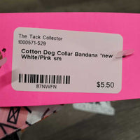 Cotton Dog Collar Bandana *new
